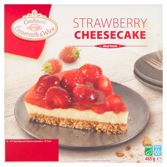 Conditorei Coppenrath & Wiese Strawberry Cheesecake 485g   485g × 6