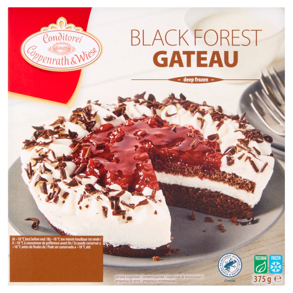 Conditorei Coppenrath & Wiese Black Forest Gateau 375g   375g × 1