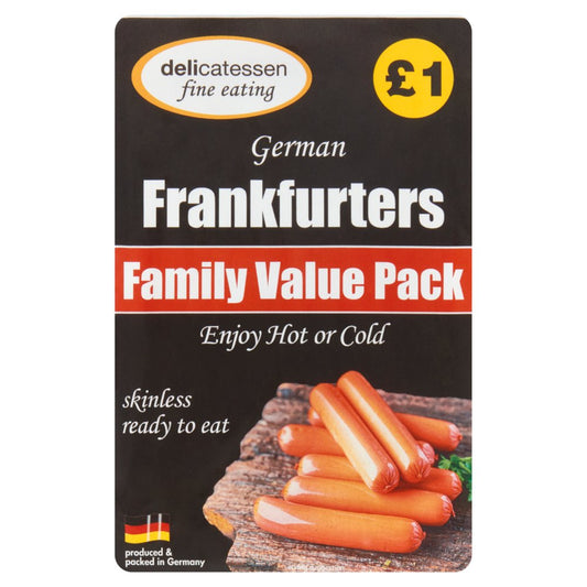 Delicatessen Fine Eating German Frankfurters 12 x 20g (240g)   240g × 1