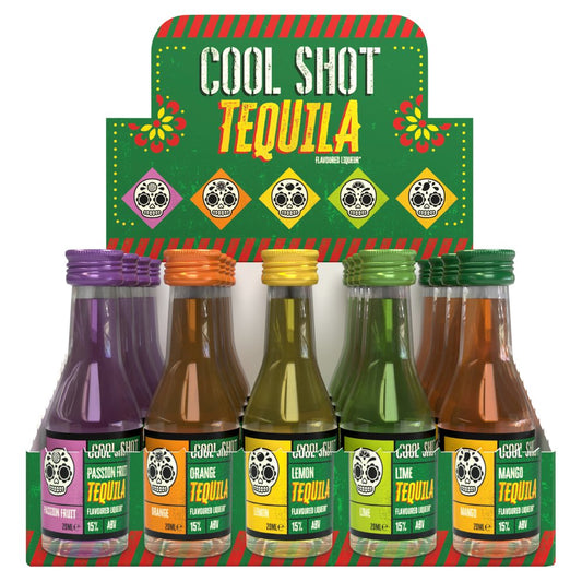 Cool Shot Tequila 20 x 20ml (400ml)   20ml × 20 × 1