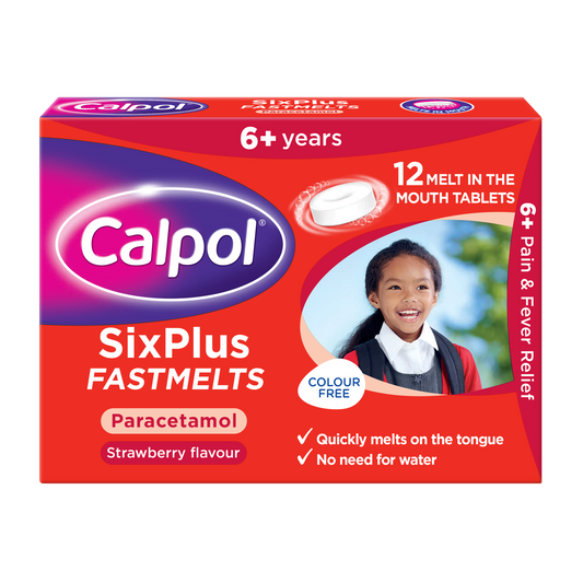 Calpol Fastmelts  6x12's