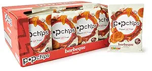 Popchips Barbeque Crisps  24x23g