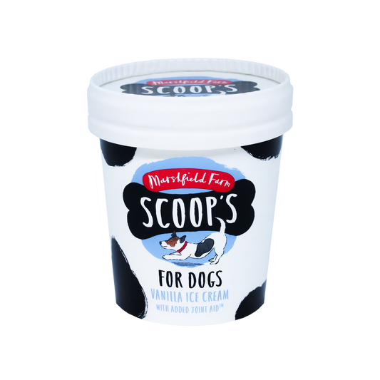 Marshfield DOG Ice Cream Vanilla Cup 24x125ml