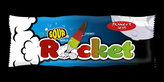 Franco Sour Rocket Lolly 36x70ml