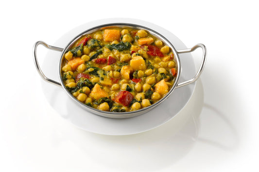 The Authentic Food Co Sweet Potato & Chick Pea Curry 12 x 350g Ready Meals Asetena Pa 