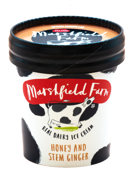 Marshfield Honey & Ginger Cups 12x125ml
