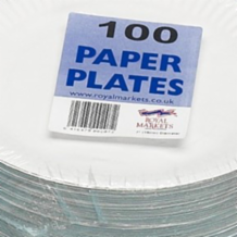 Royal Market Paper Plate 7{}  1x100's