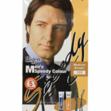Bigen Speedy Hair Dye Men /medium Brown  3x80g