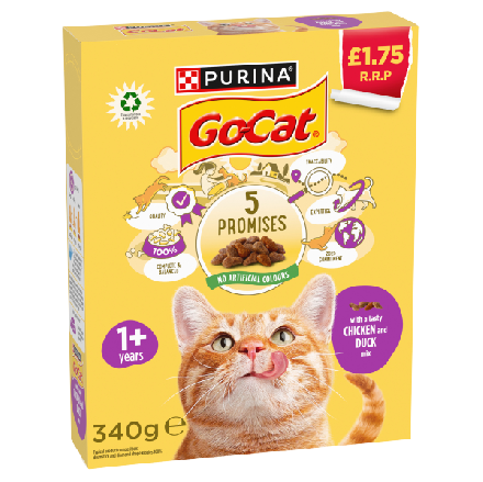 Go-cat Chicken&duck   6x340g