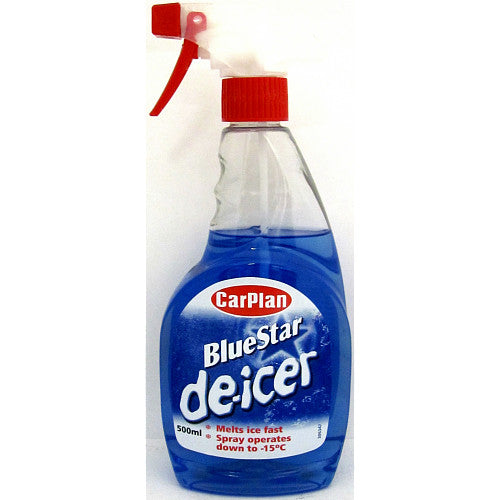 CarPlan Blue Star De-Icer 500ml   500ml × 12