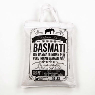Elephant Pure Basmati Rice  1x10kg