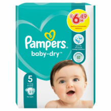 Pampers Dry Pants Size    4x21's