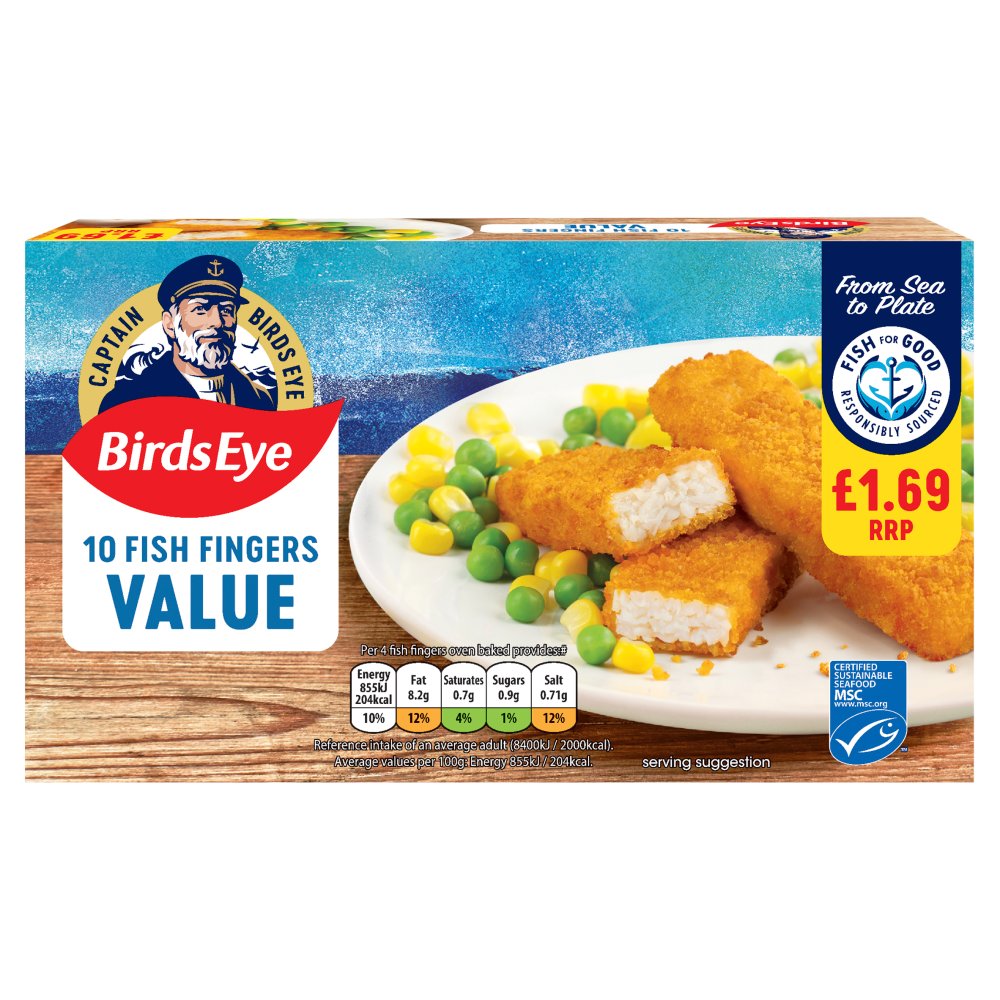 Birds Eye  Fish Finger   1x250g