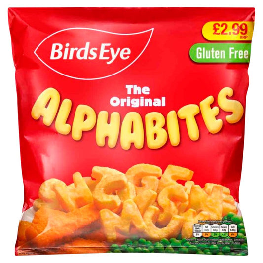 Birds Eye The Original Alphabites 456g   456g × 12