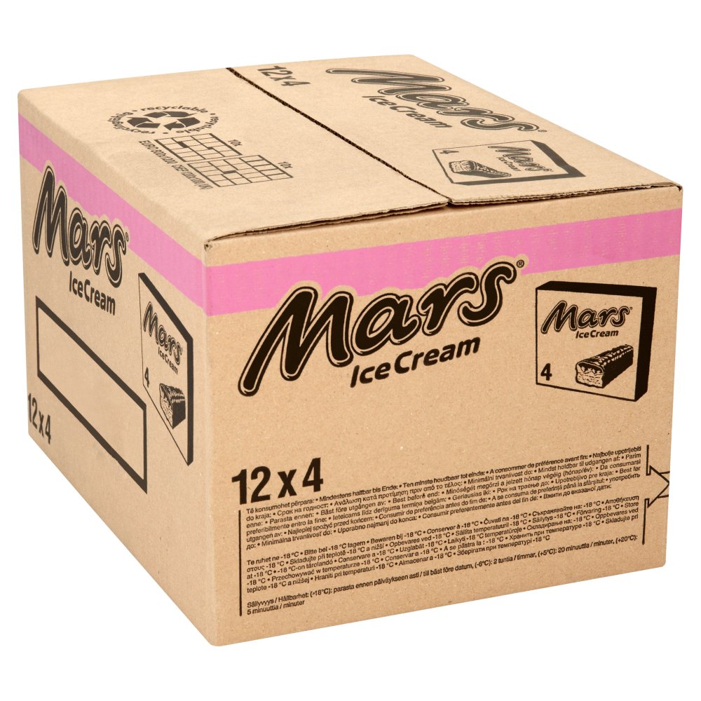 Mars Chocolate Caramel Ice Cream Bar 4 x 51ml