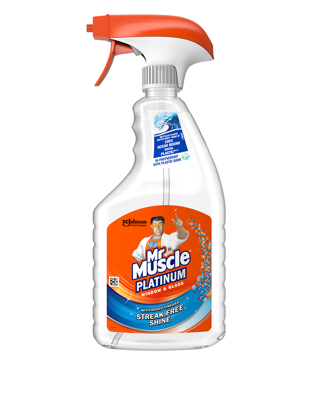 Mr Muscle Plat Win & Glas   6x750ml