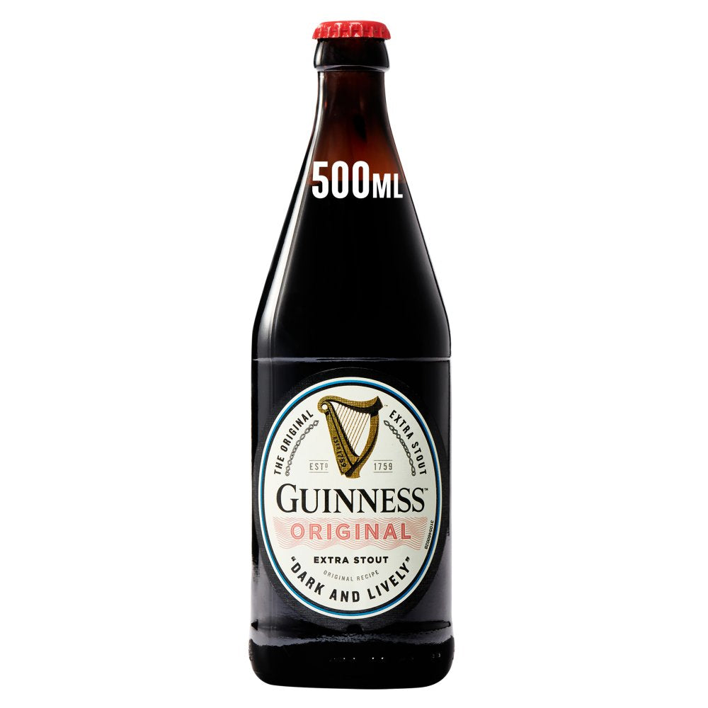 Guinness Original Extra Stout Beer 4.2% vol 500ml   500ml Nrb × 12 × 1