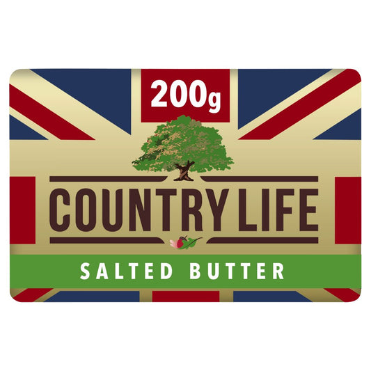 Country Life Salted Butter 200g   200g × 10