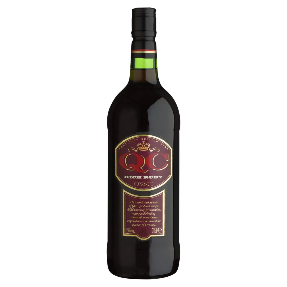 QC Ruby British Fortified Wine 1ltr   1Ltr × 6
