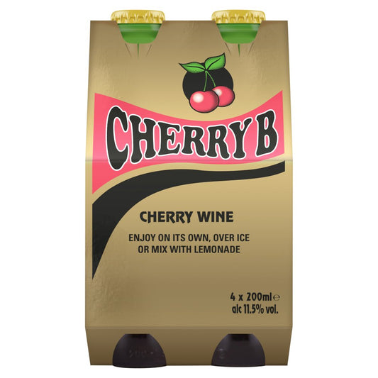 Cherry B Cherry Fortified Wine 4 x 20cl   200ml × 6 × 1