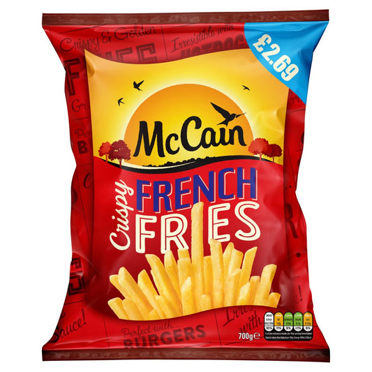McCain Crispy French Fries 700g   700g × 15