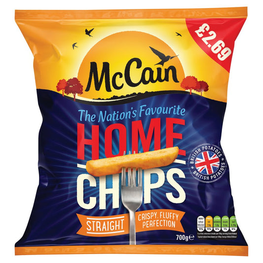 McCain Home Chips Straight 700g   700g × 1