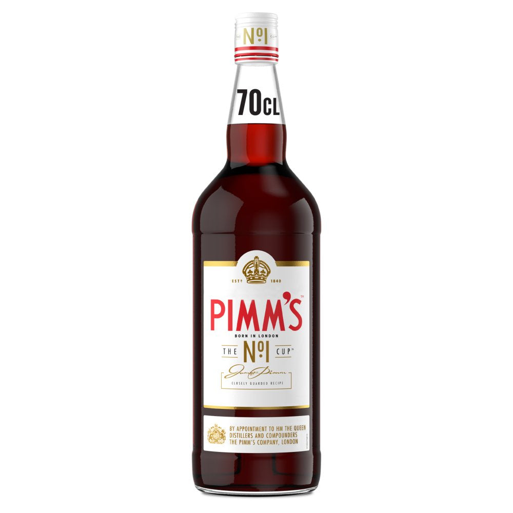 Pimm's Original No. 1 Cup Gin Based Liqueur 25% vol 70cl Bottle   70Cl × 6