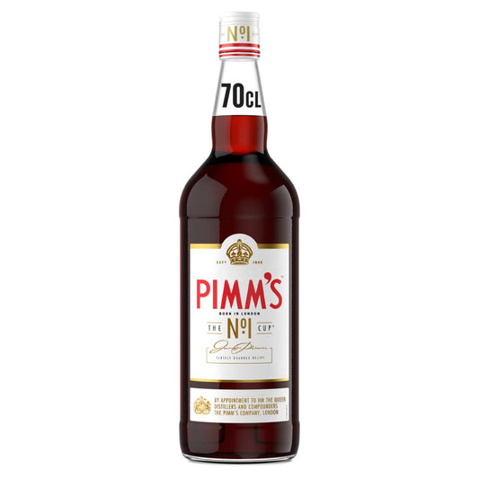 Pimm's Original No. 1 Cup Gin Based Liqueur 25% vol 70cl Bottle   70Cl × 6