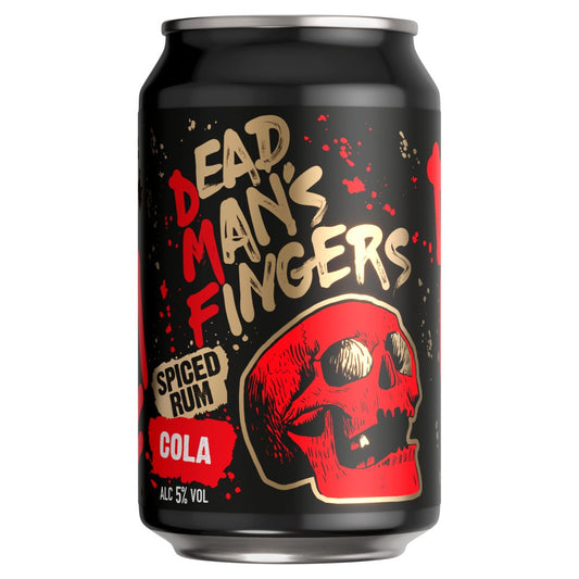Dead Man's Fingers Spiced Rum & Cola 5% 330ml   330ml × 12 × 1