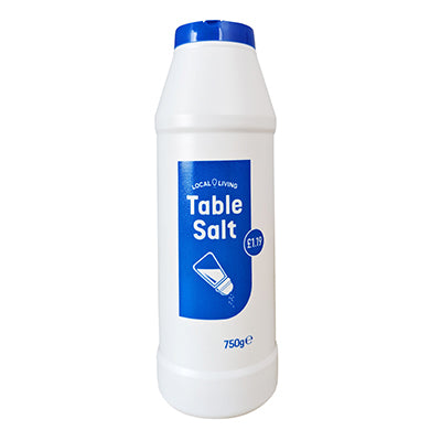 Local Living Table Salt   12x750g