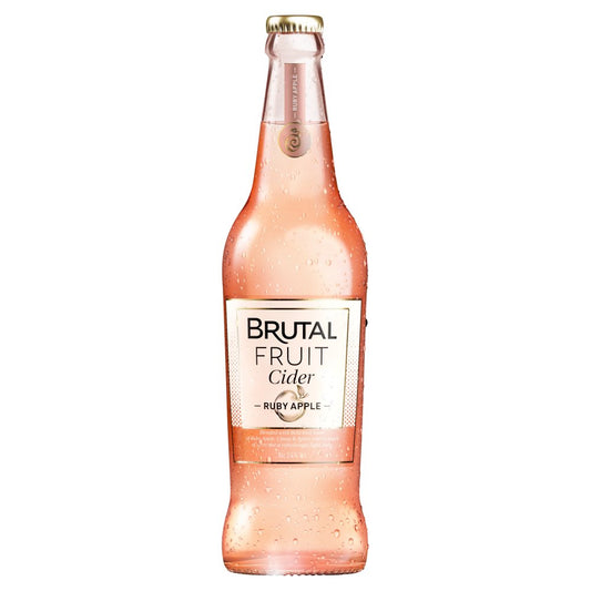 Brutal Fruit Cider, Ruby Apple.    500ml × 12 × 1