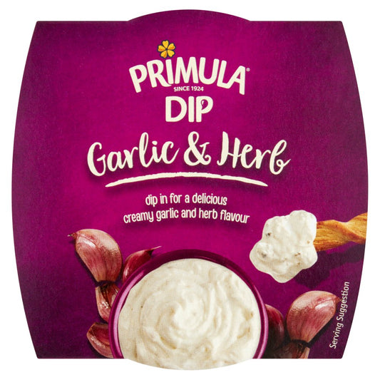 Primula Dip Garlic & Herb 150g   150g × 6