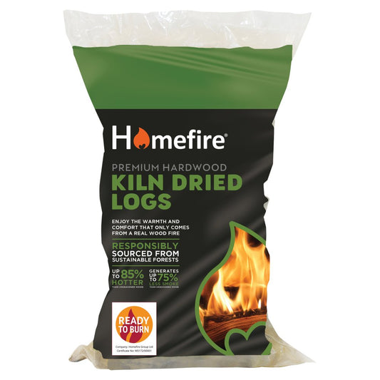 Homefire Kiln Dried Logs   Bag × 1