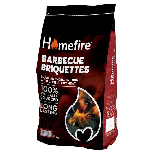 Homefire Barbecue Briquettes 4kg   4Kg × 1