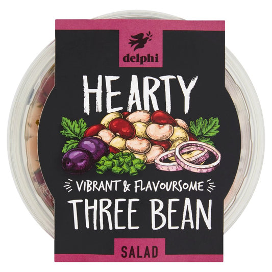 Delphi Hearty Vibrant & Flavoursome Three Bean Salad 220g   220g × 6