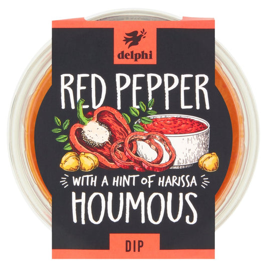 Delphi Red Pepper Houmous Dip 170g   170g × 6