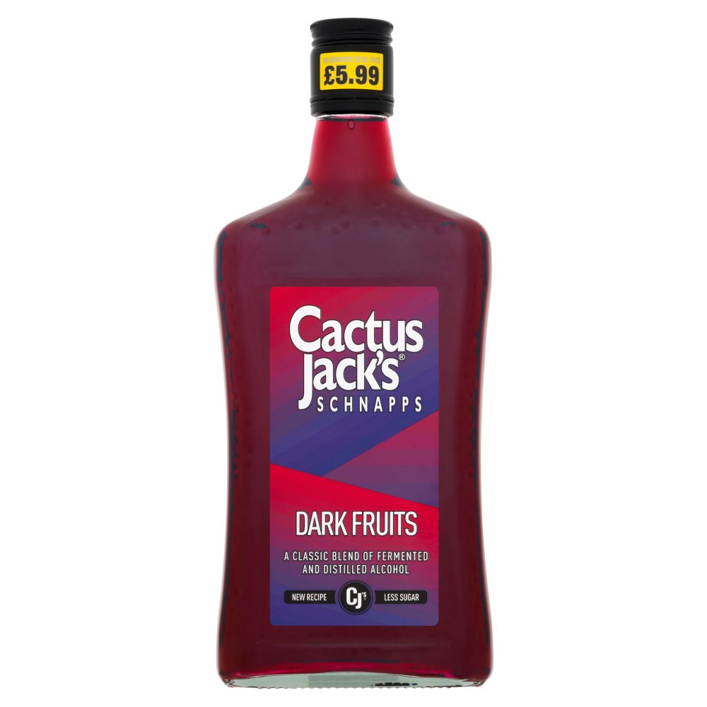 Cactus Jack's Schnapps Dark Fruits 50cl   50Cl × 1