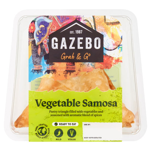 Gazebo Grab & Go Vegetable Samosa 100g   100g × 1