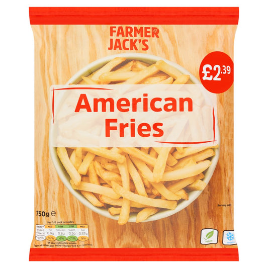 Farmer Jack's American Fries 750g   750g × 1