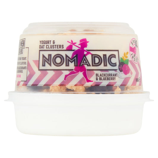 Nomadic Yogurt & Oat Clusters Blackcurrant & Blueberry 169g   169g × 1