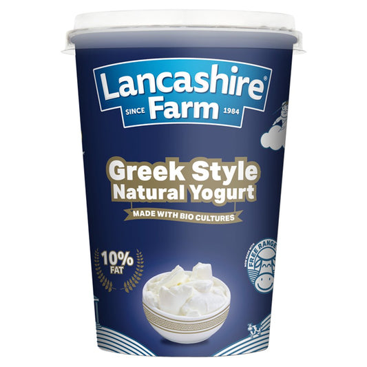 Lancashire Farm Greek Style Natural Yogurt   450g × 1
