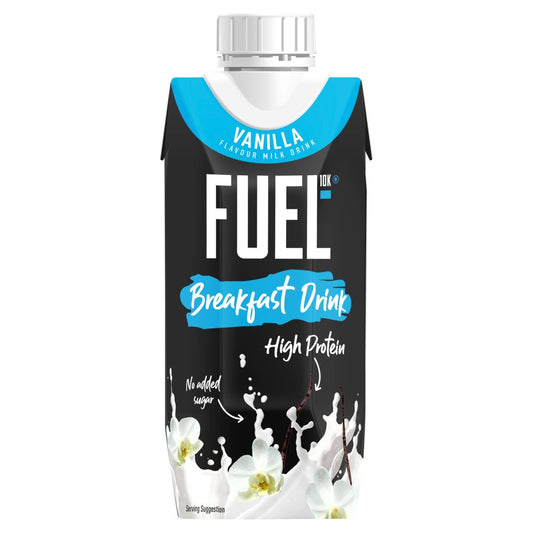 FUEL10K Vanilla Flavour Milk Drink 330ml   330ml × 8 × 1