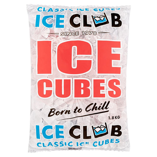 Ice Club Ice Cubes 1.8kg   1.8Kg × 5