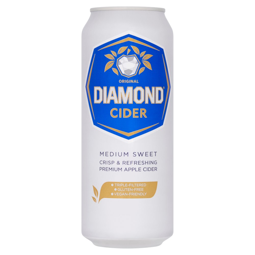 Diamond Original Cider 500ml   500ml Can × 24 × 1