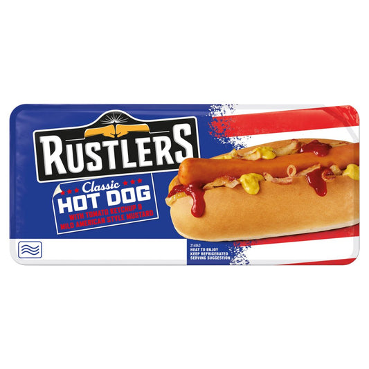 Rustlers Classic Hot Dog 146g   160g × 1