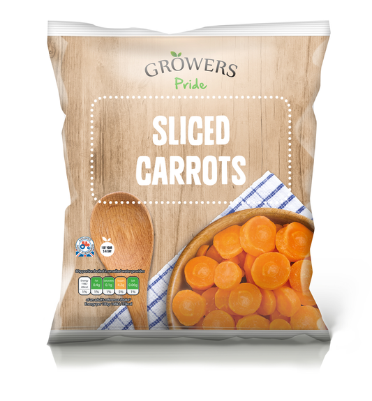 Growers Pride Sliced Carrots 12x450g