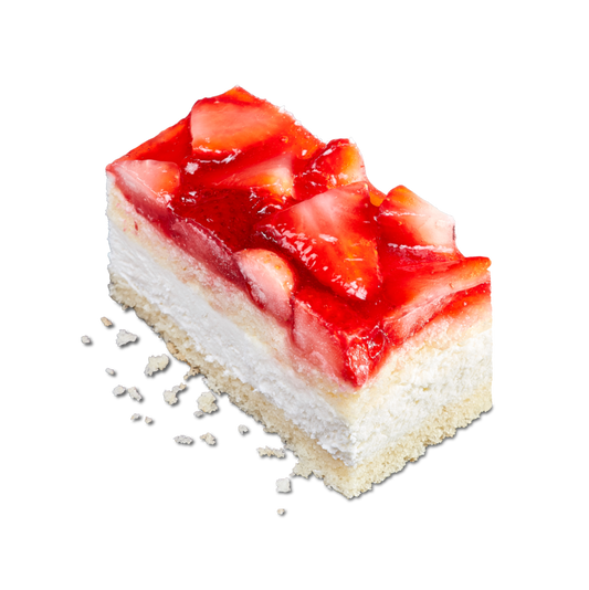 Erlanbacher Strawberry Cream Slice 1x12 . Packed 4 units to a case.
Unit Weight: 2.25 Kilos.