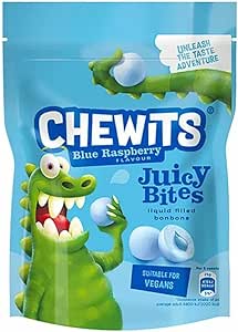 Chewits Blue Raspberry Juicy Bites  10x115g