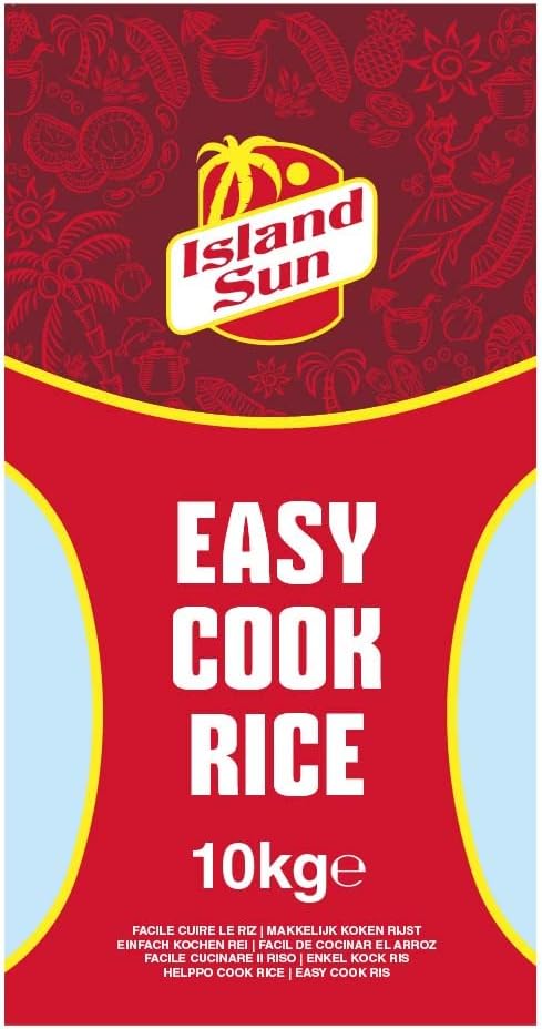 Island Sun Easy Cook Rice   1x10kg