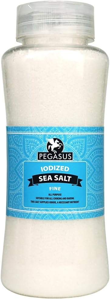 Pegasus Iodized Pink Salt Fine  6x800g